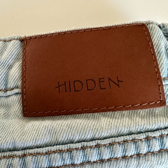 Hidden Women’s High Waisted Destructive Jeans - Picture 7 of 11